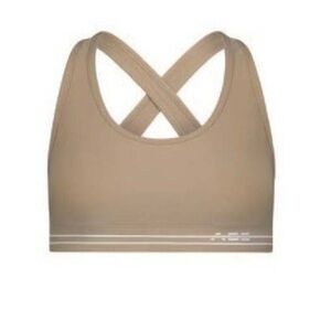 NWT Adam Selman Sport Cross-back Bra in Chino Size Medium